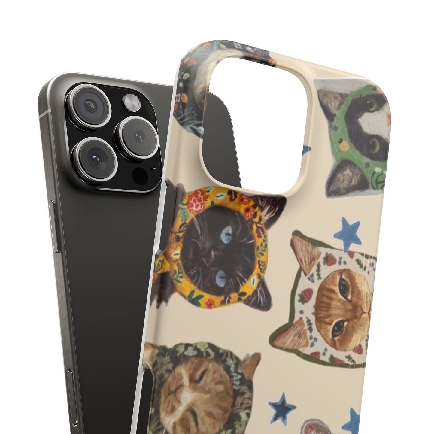 ‘Peeking Cats’ Phone Case