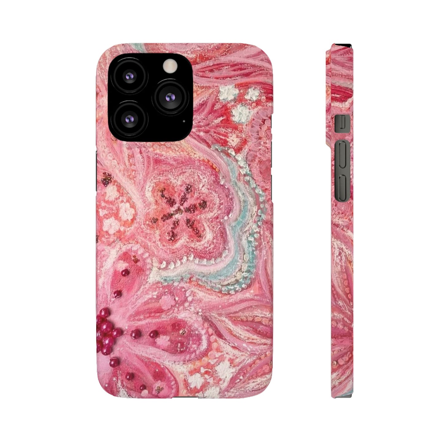 Pink Floral Phone Case