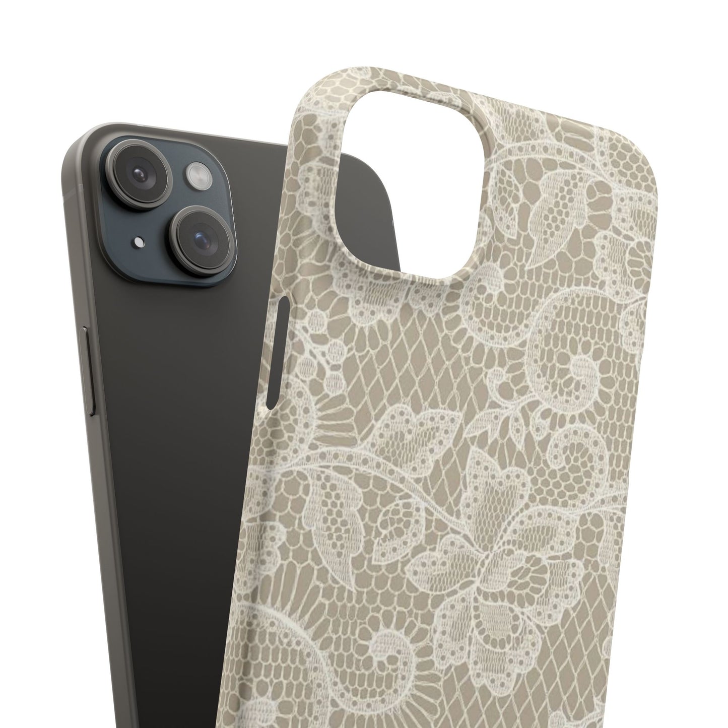 White Lace Phone Case