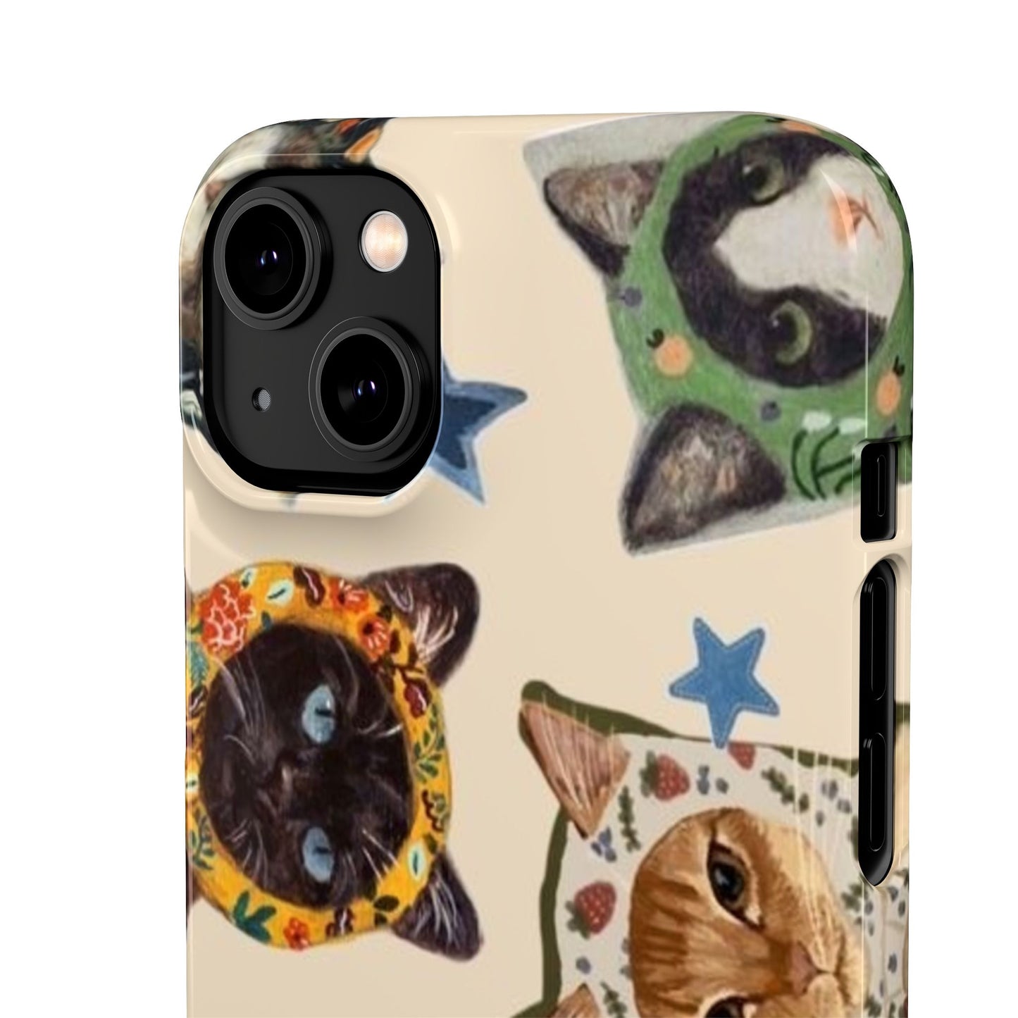 ‘Peeking Cats’ Phone Case