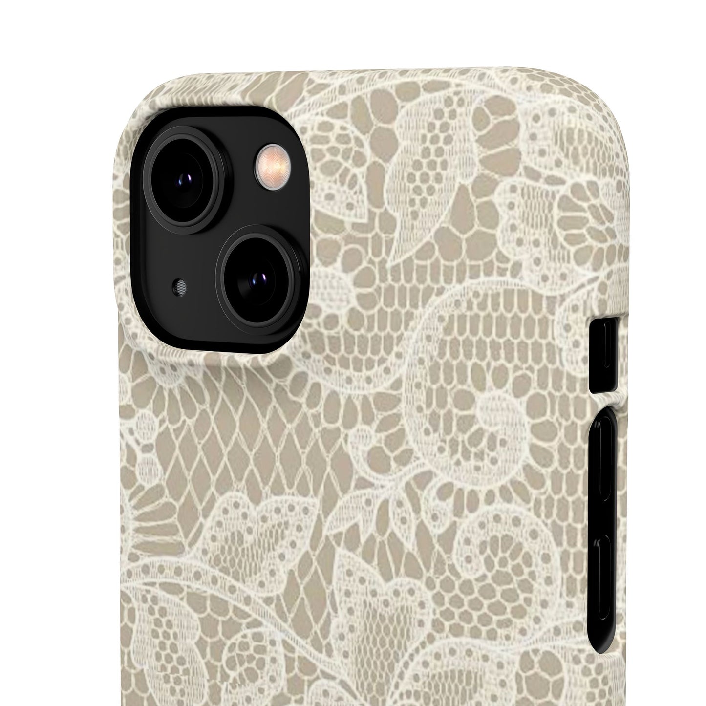 White Lace Phone Case