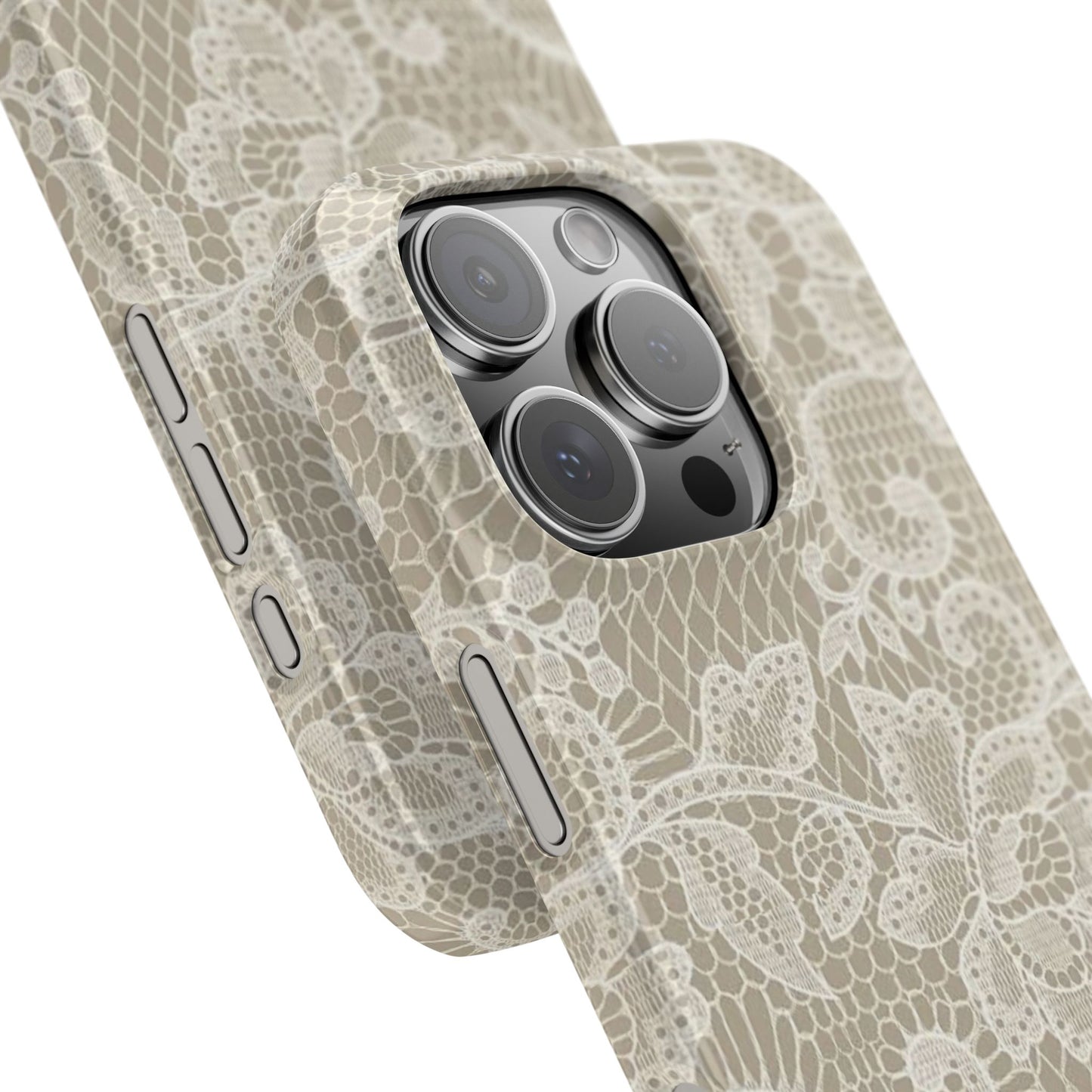 White Lace Phone Case