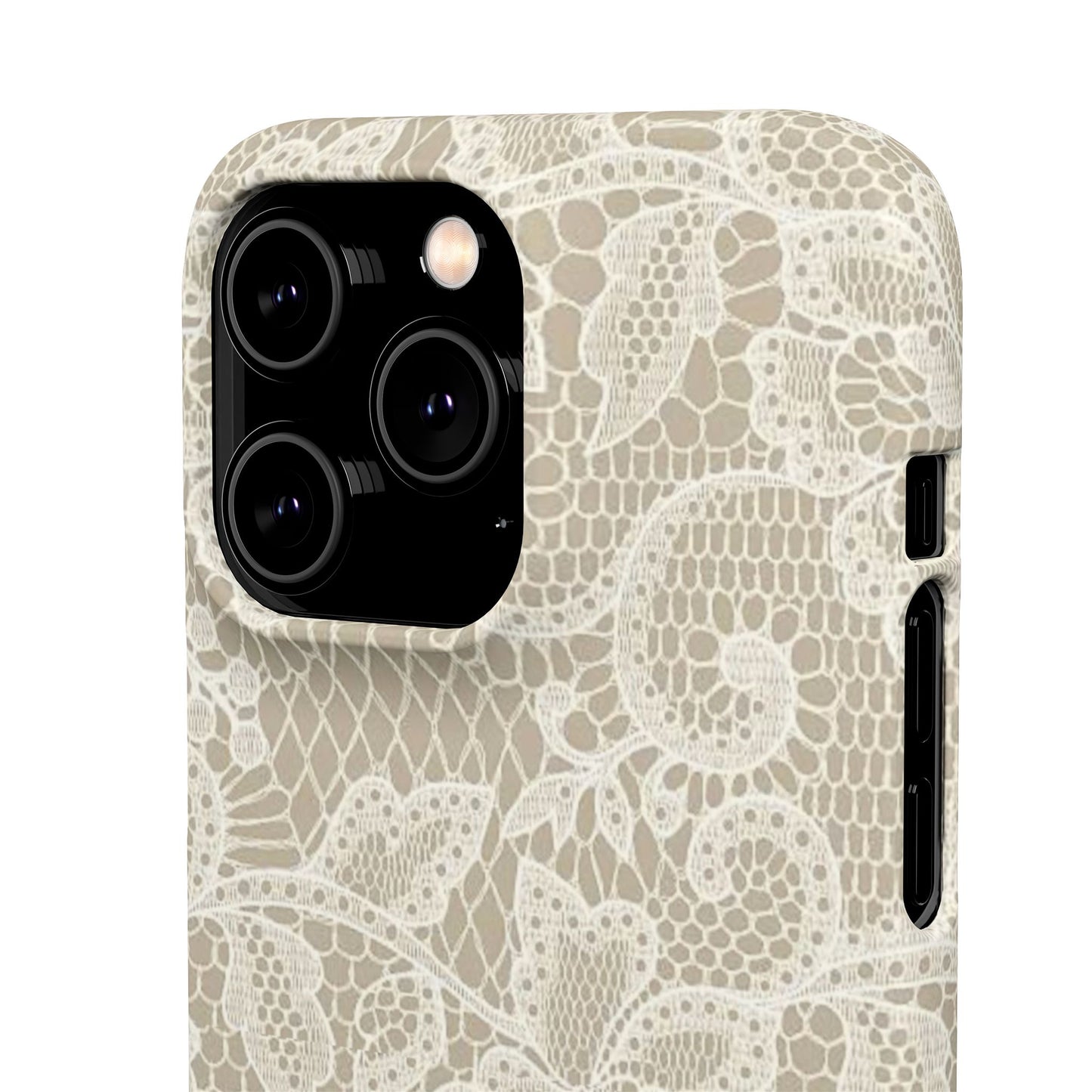 White Lace Phone Case