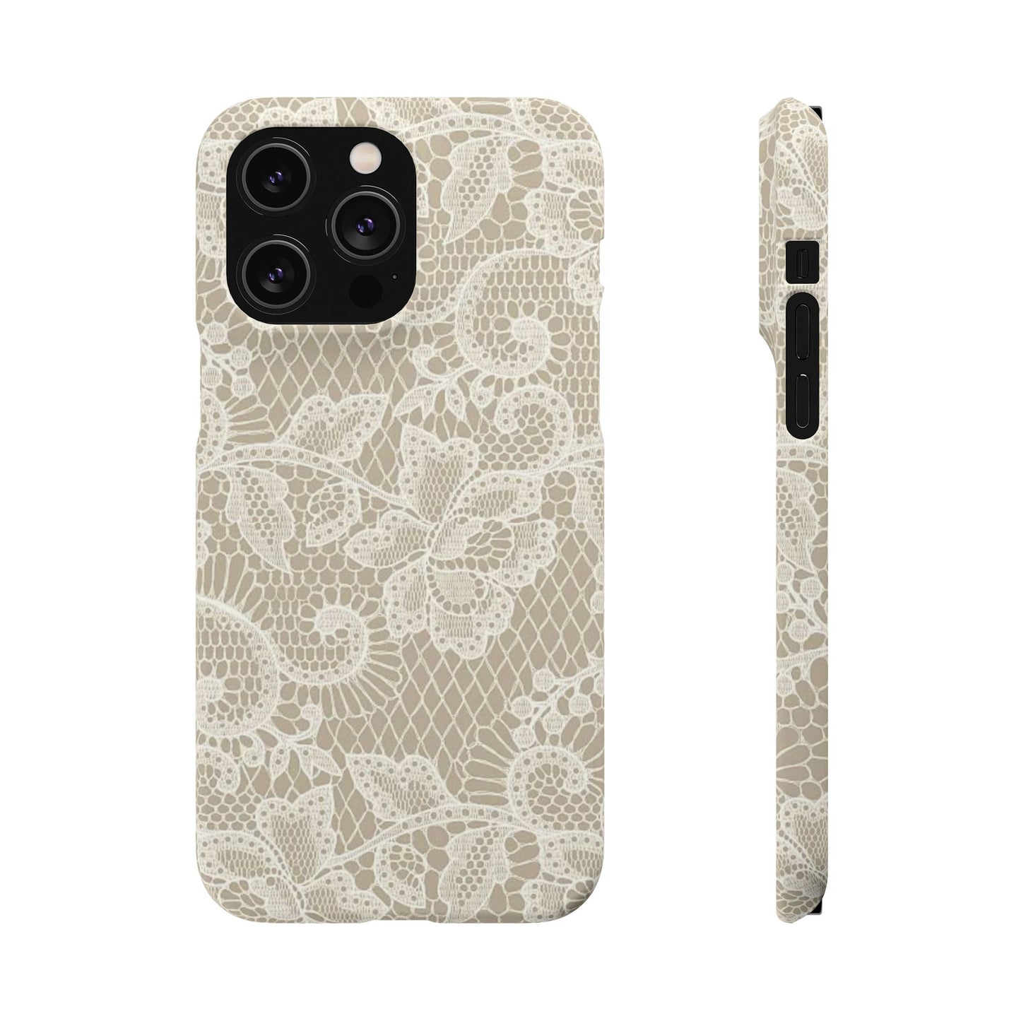 White Lace Phone Case