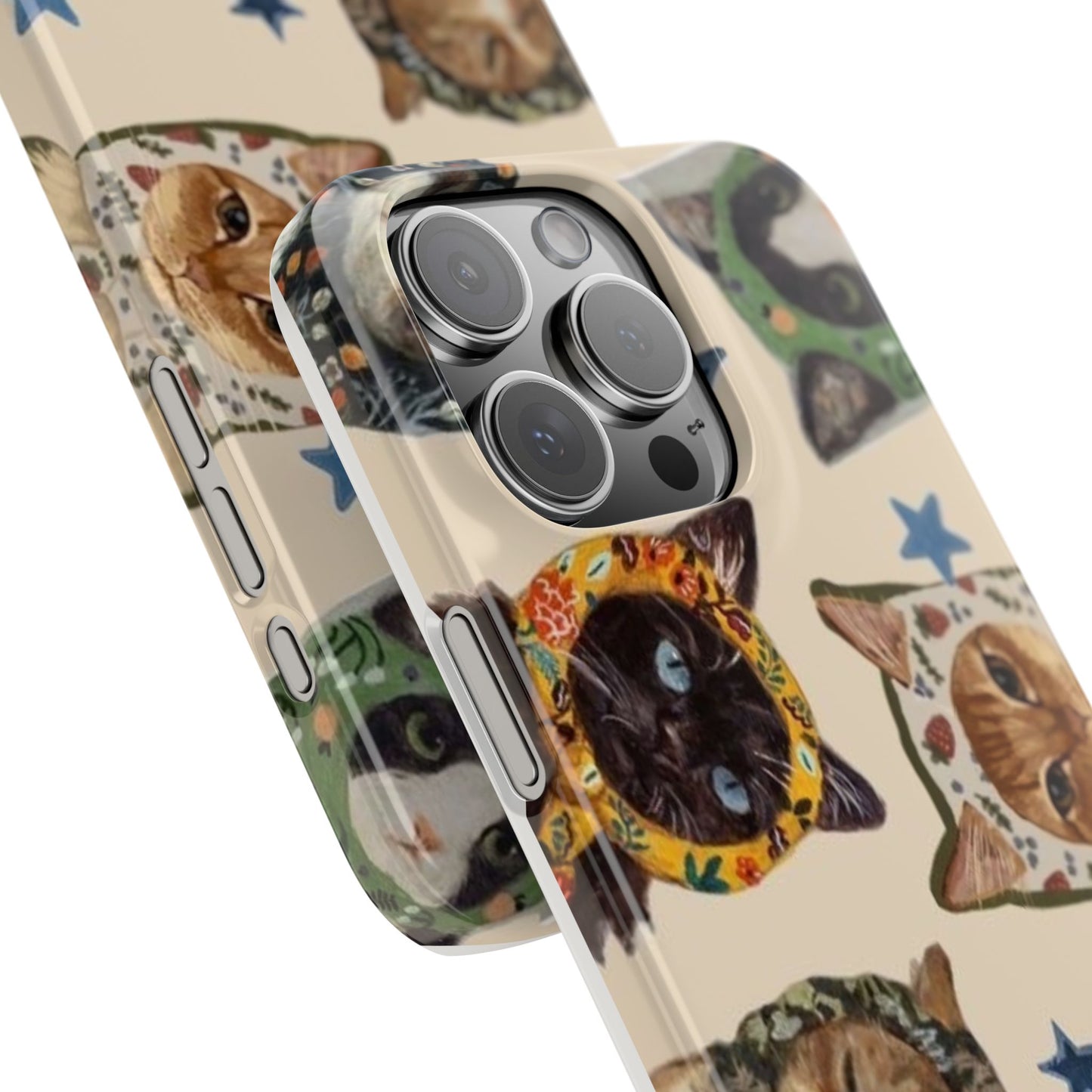 ‘Peeking Cats’ Phone Case