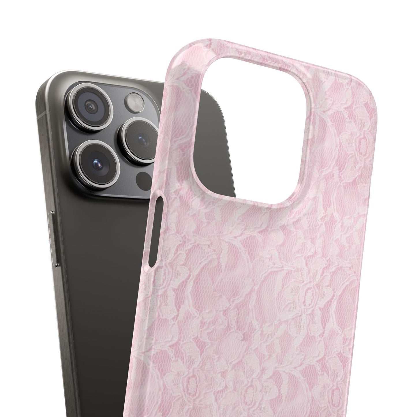 Pink Lace Phone Case