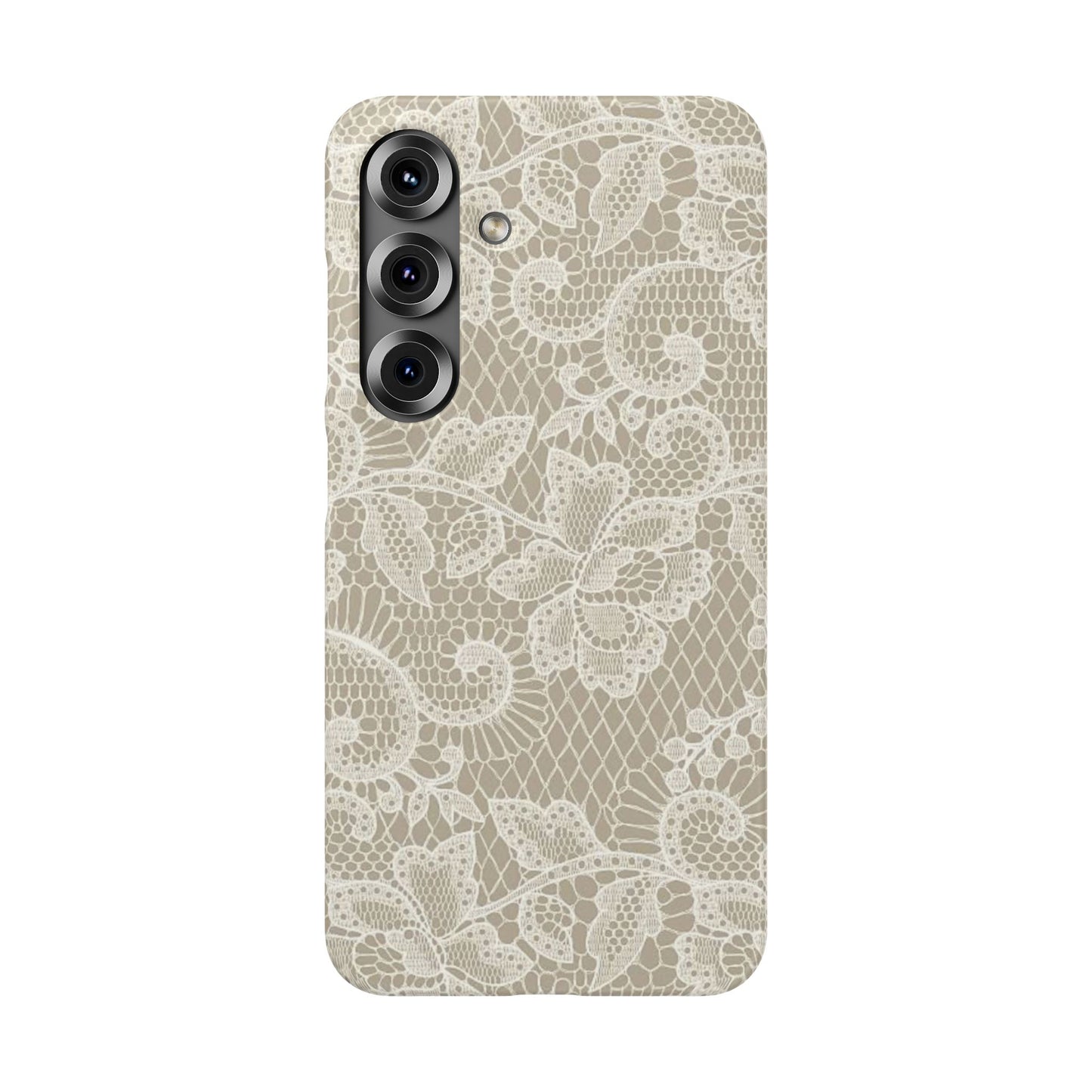 White Lace Phone Case