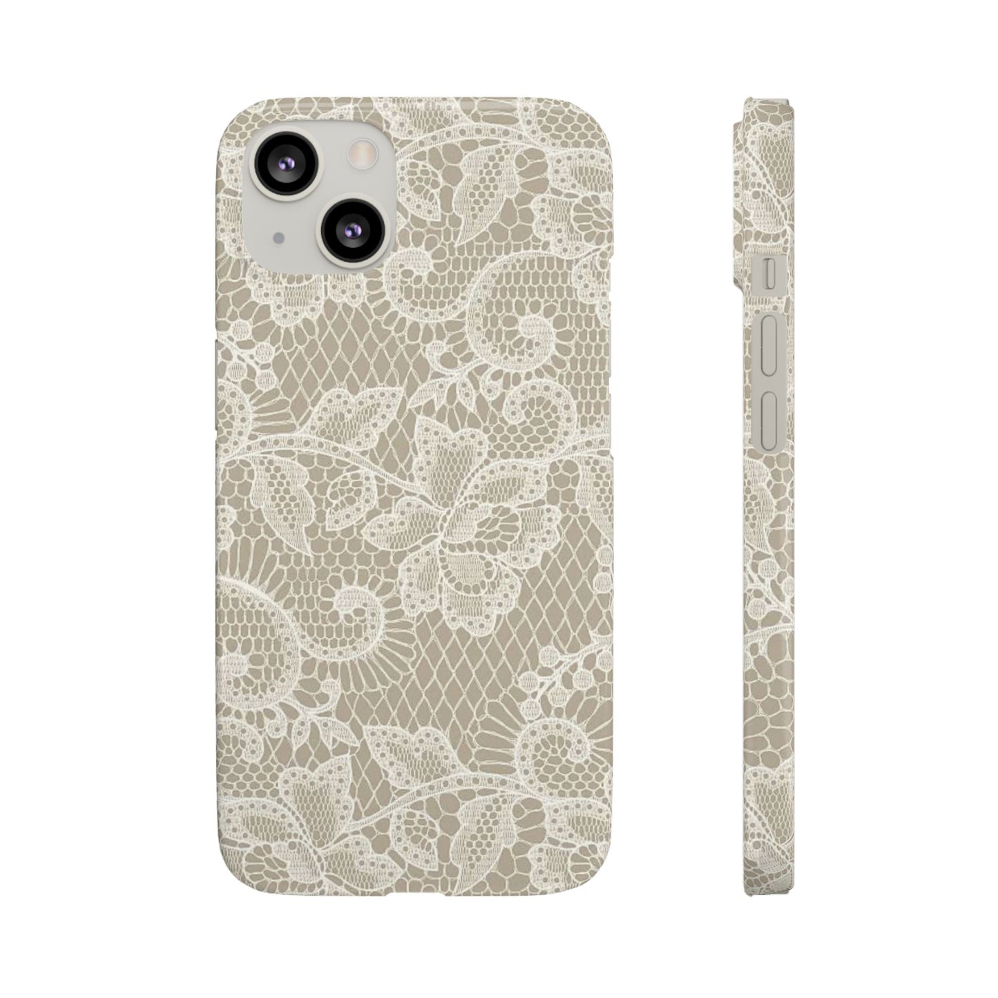 White Lace Phone Case