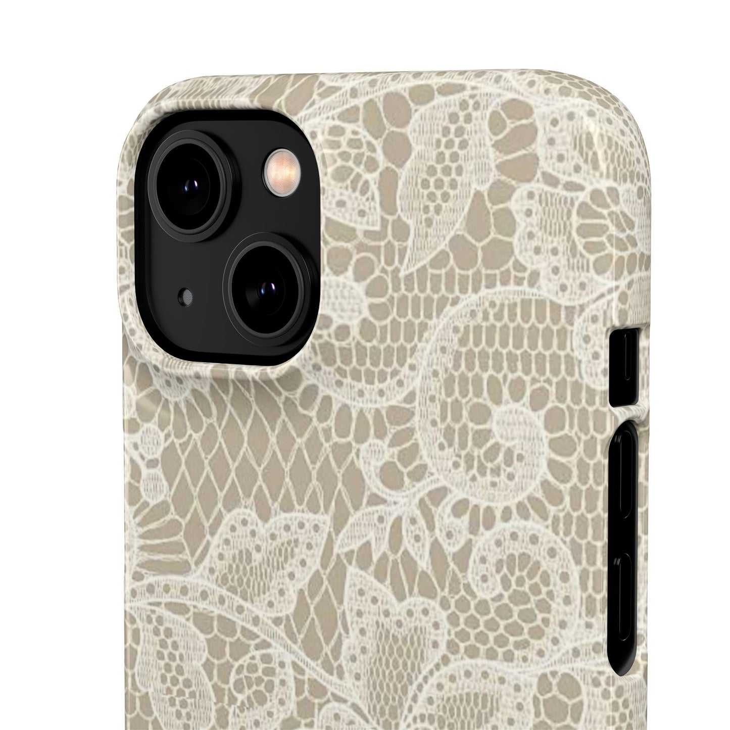 White Lace Phone Case