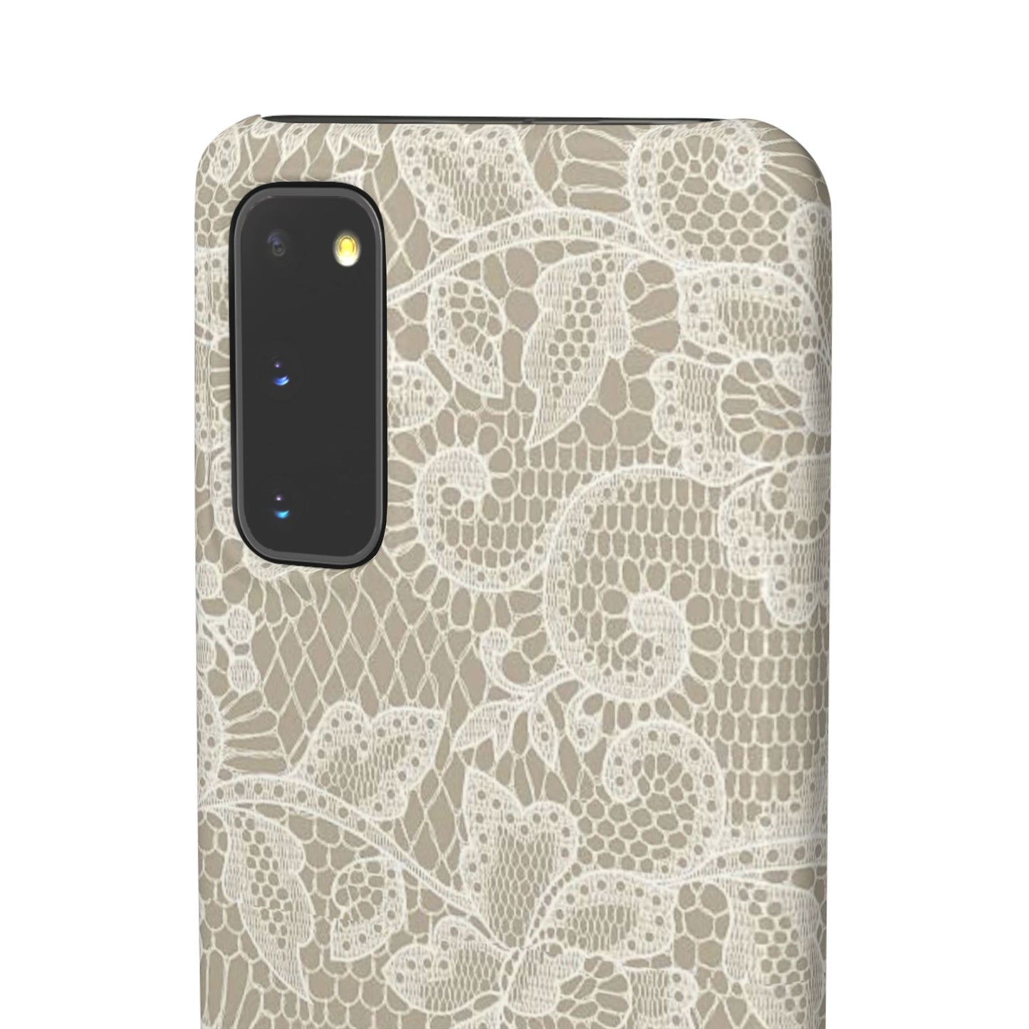 White Lace Phone Case
