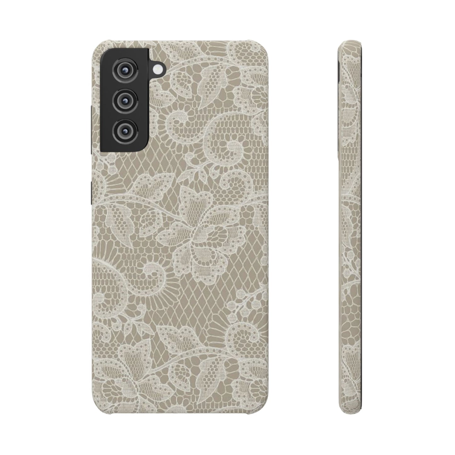 White Lace Phone Case
