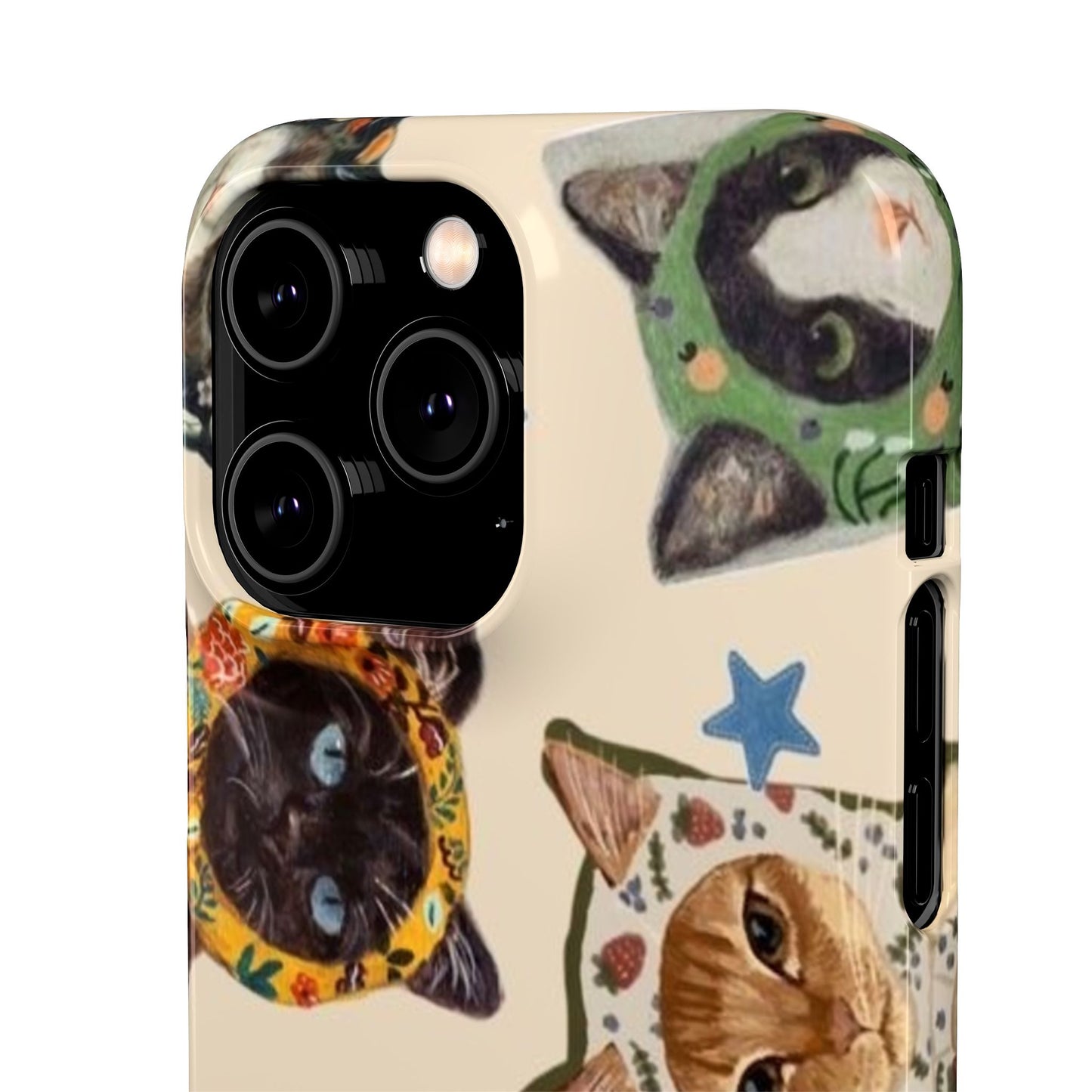 ‘Peeking Cats’ Phone Case