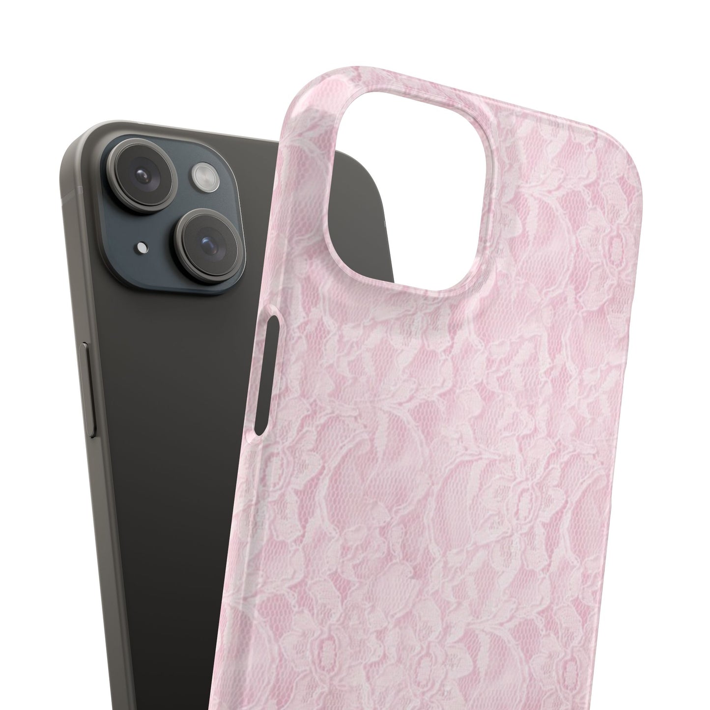 Pink Lace Phone Case