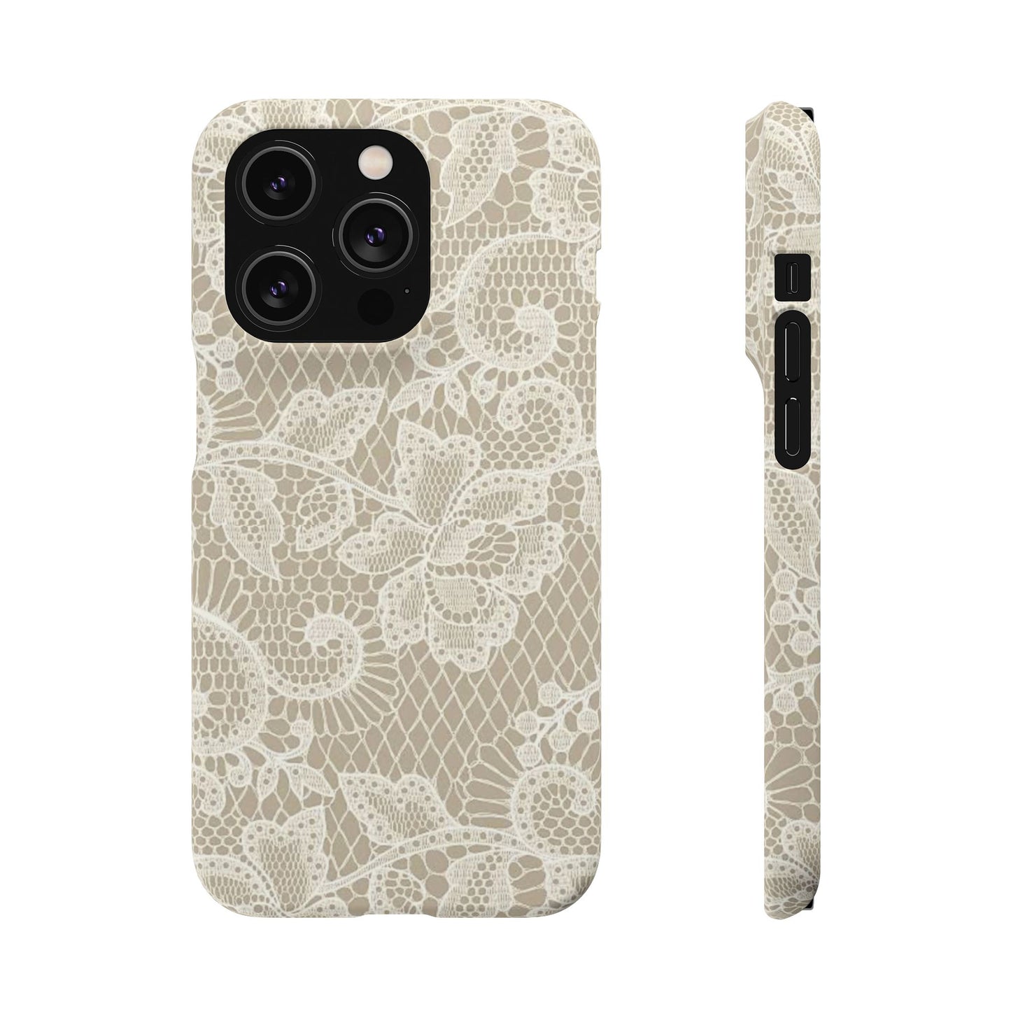 White Lace Phone Case