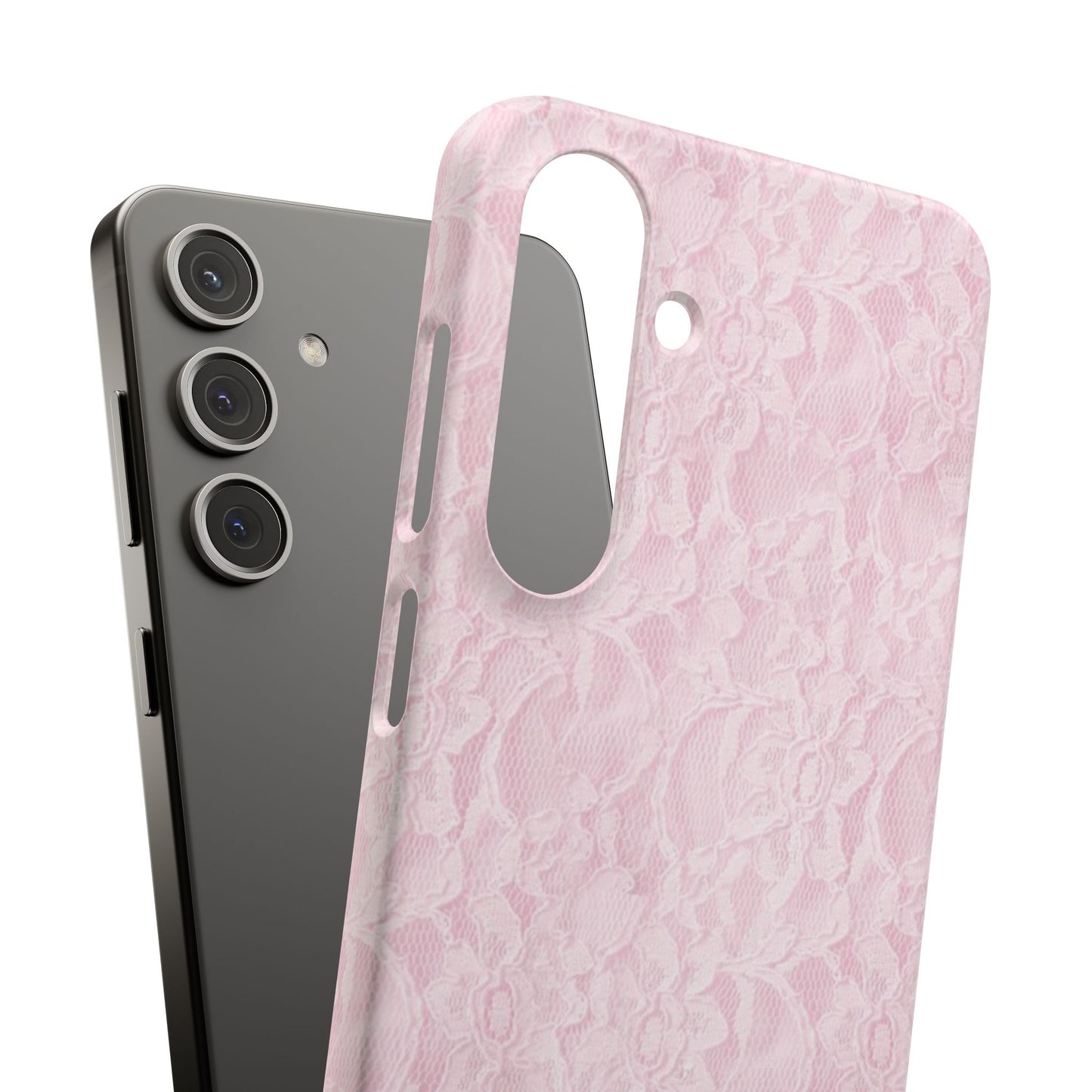 Pink Lace Phone Case