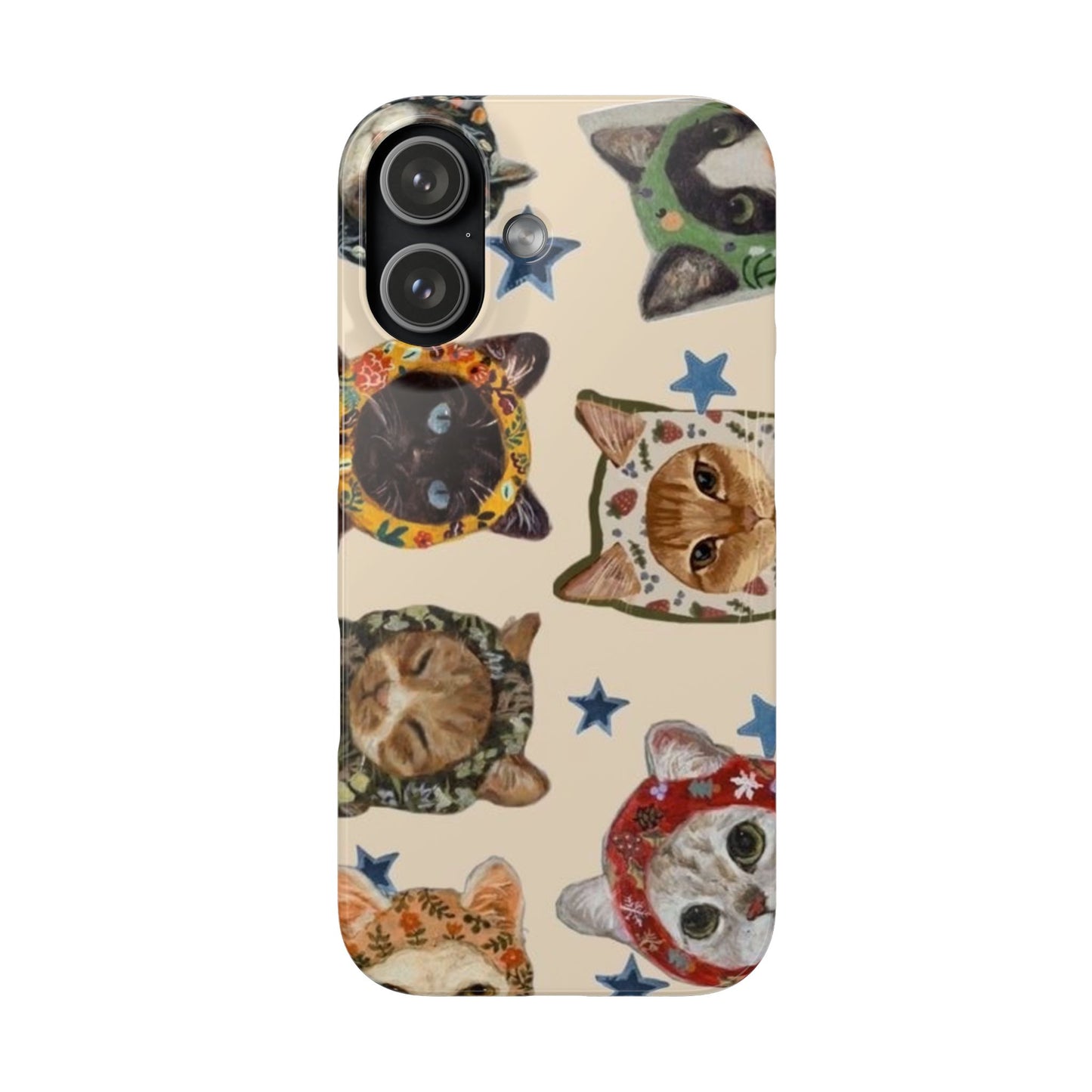 ‘Peeking Cats’ Phone Case