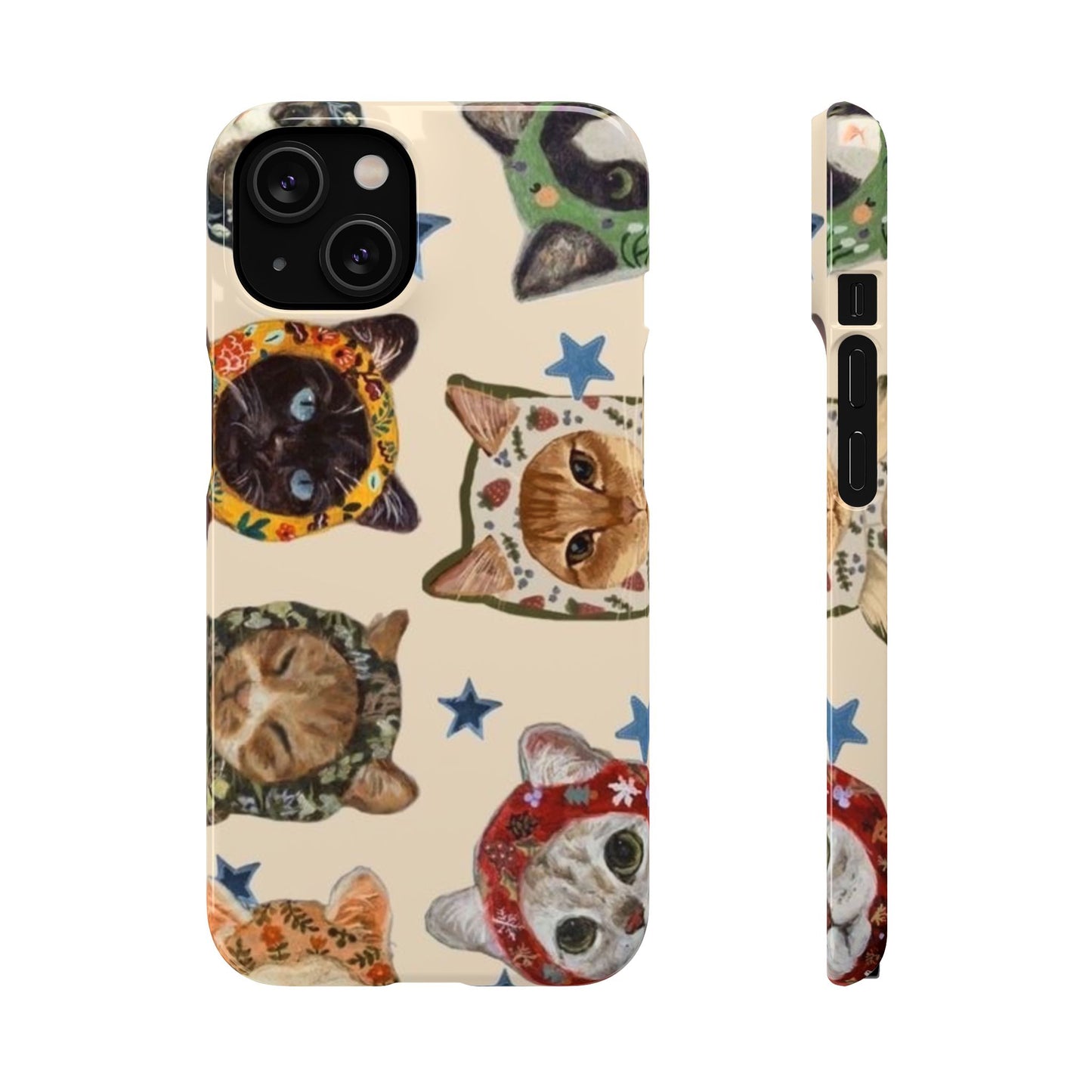 ‘Peeking Cats’ Phone Case