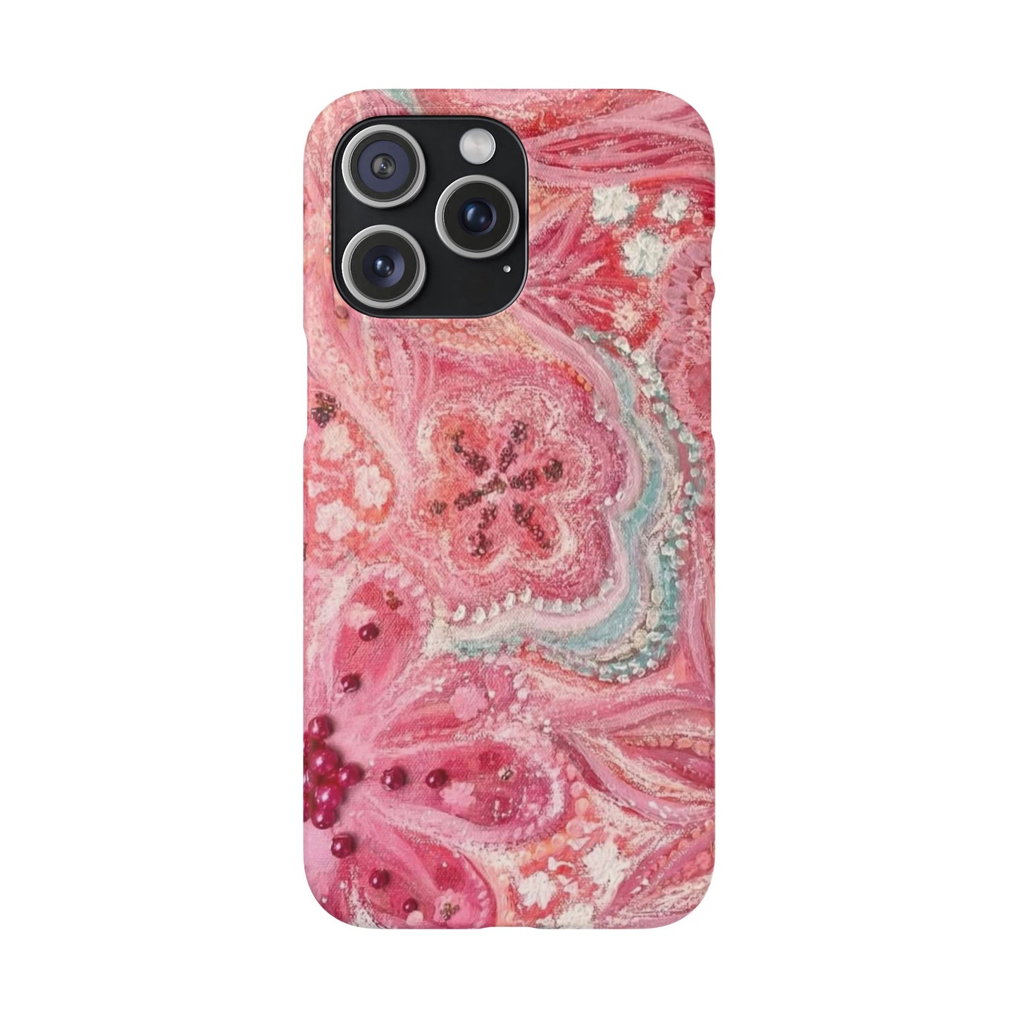 Pink Floral Phone Case