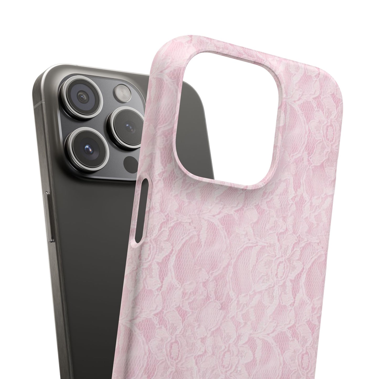 Pink Lace Phone Case