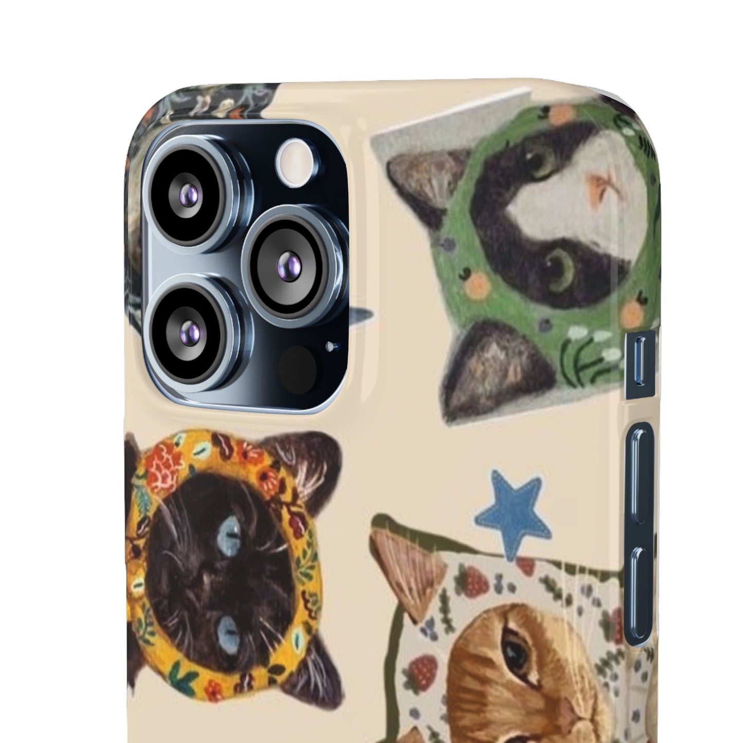 ‘Peeking Cats’ Phone Case
