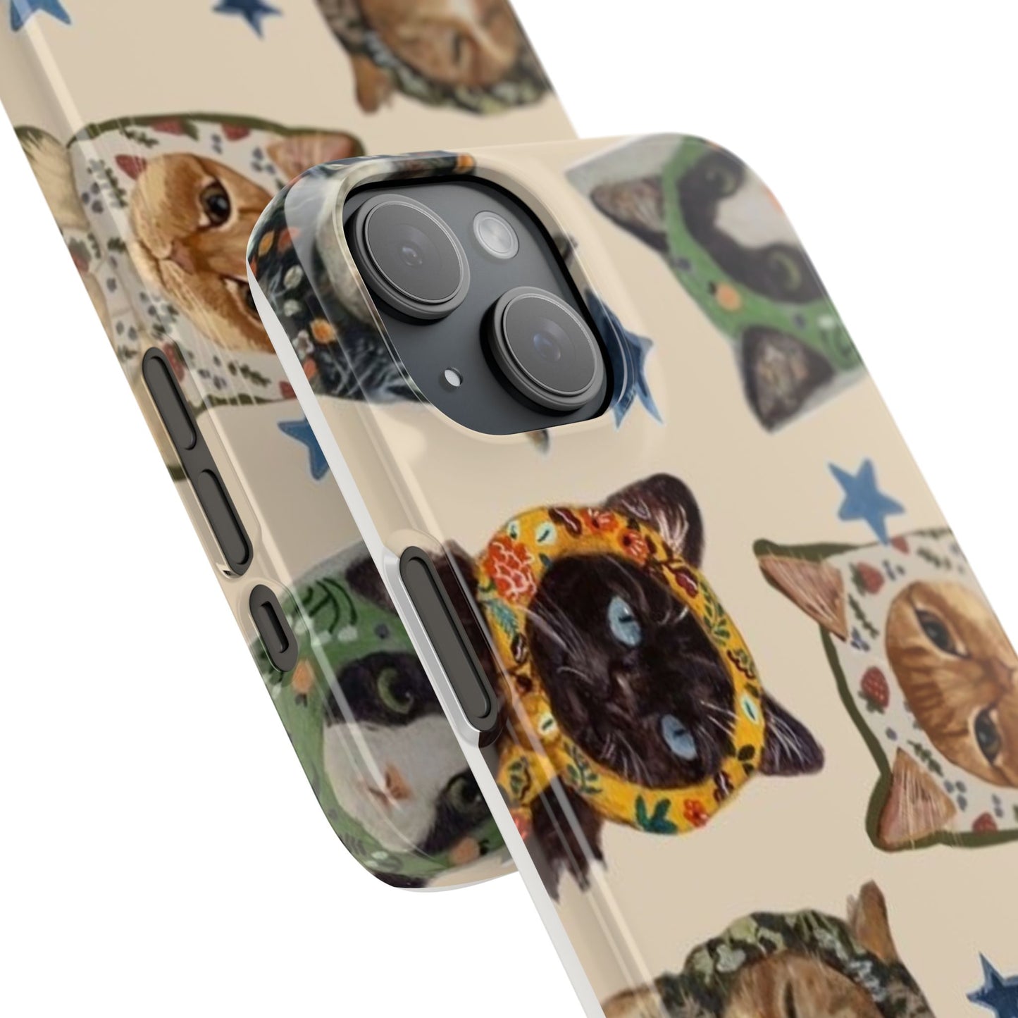 ‘Peeking Cats’ Phone Case