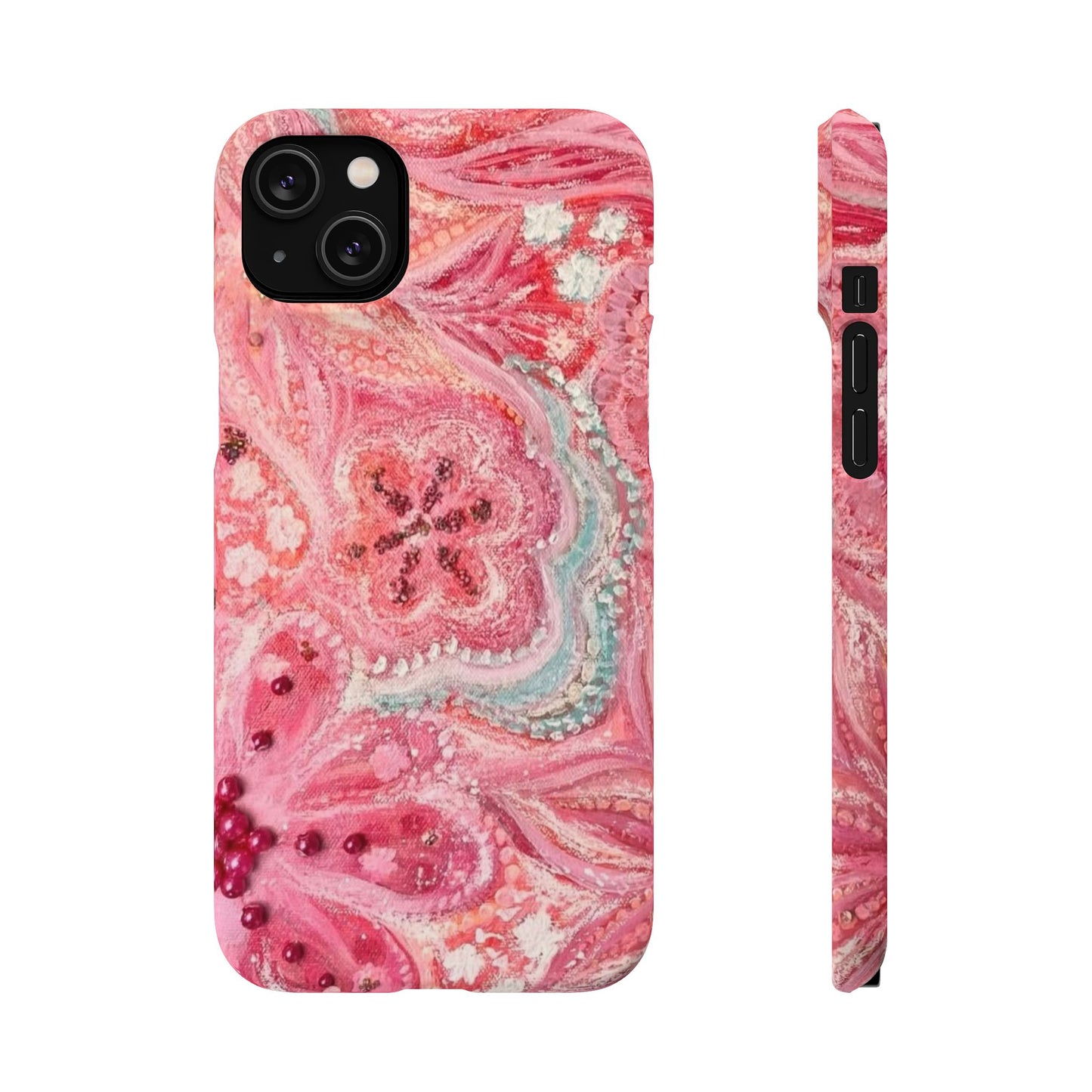 Pink Floral Phone Case