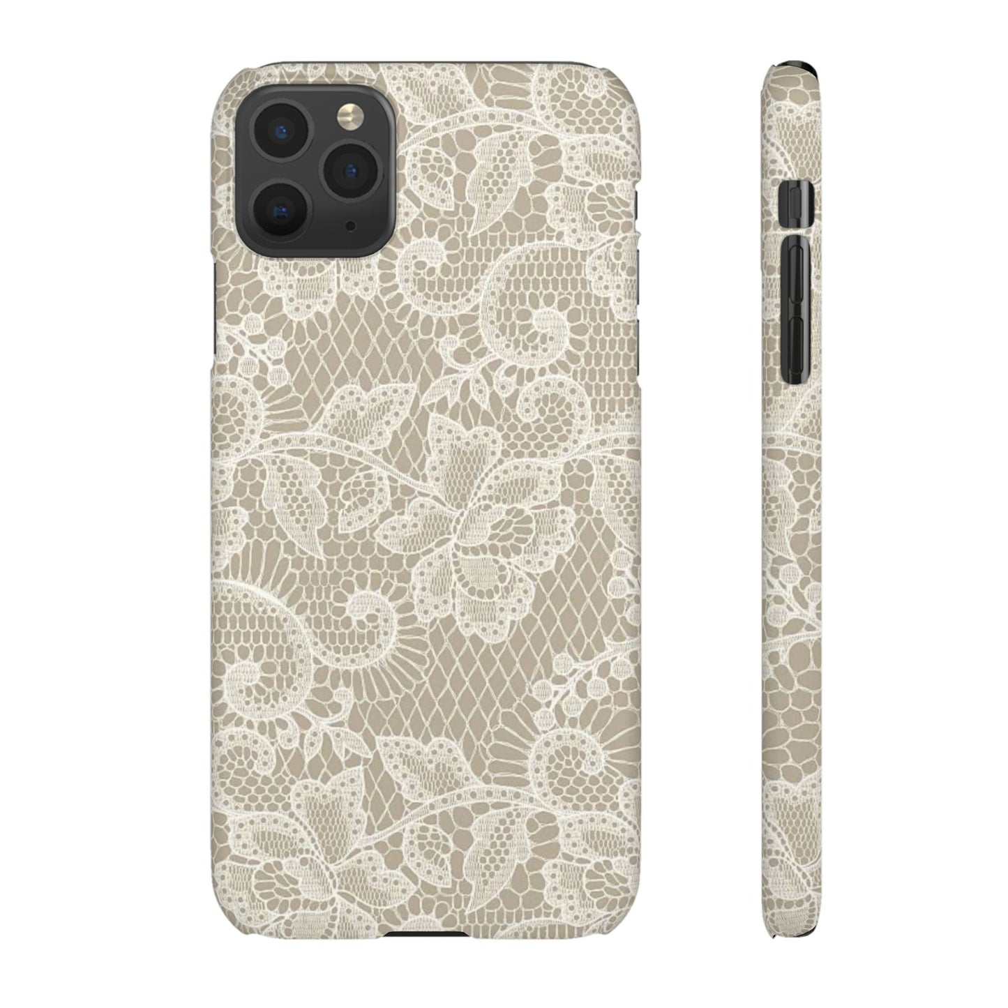 White Lace Phone Case