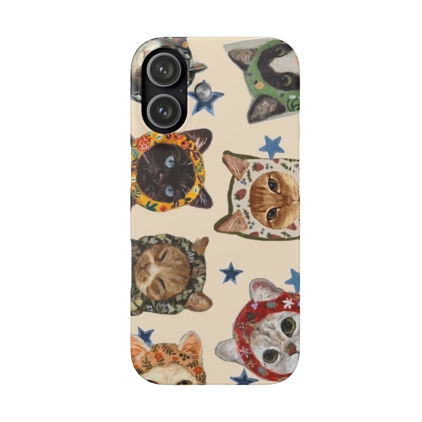 ‘Peeking Cats’ Phone Case