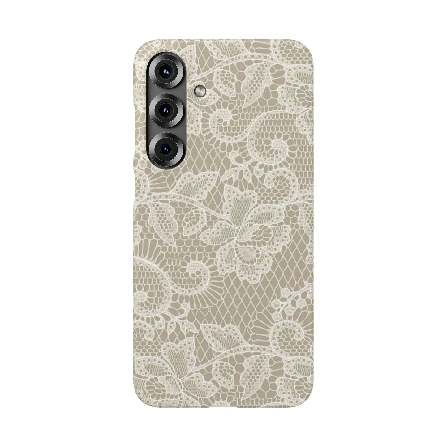 White Lace Phone Case