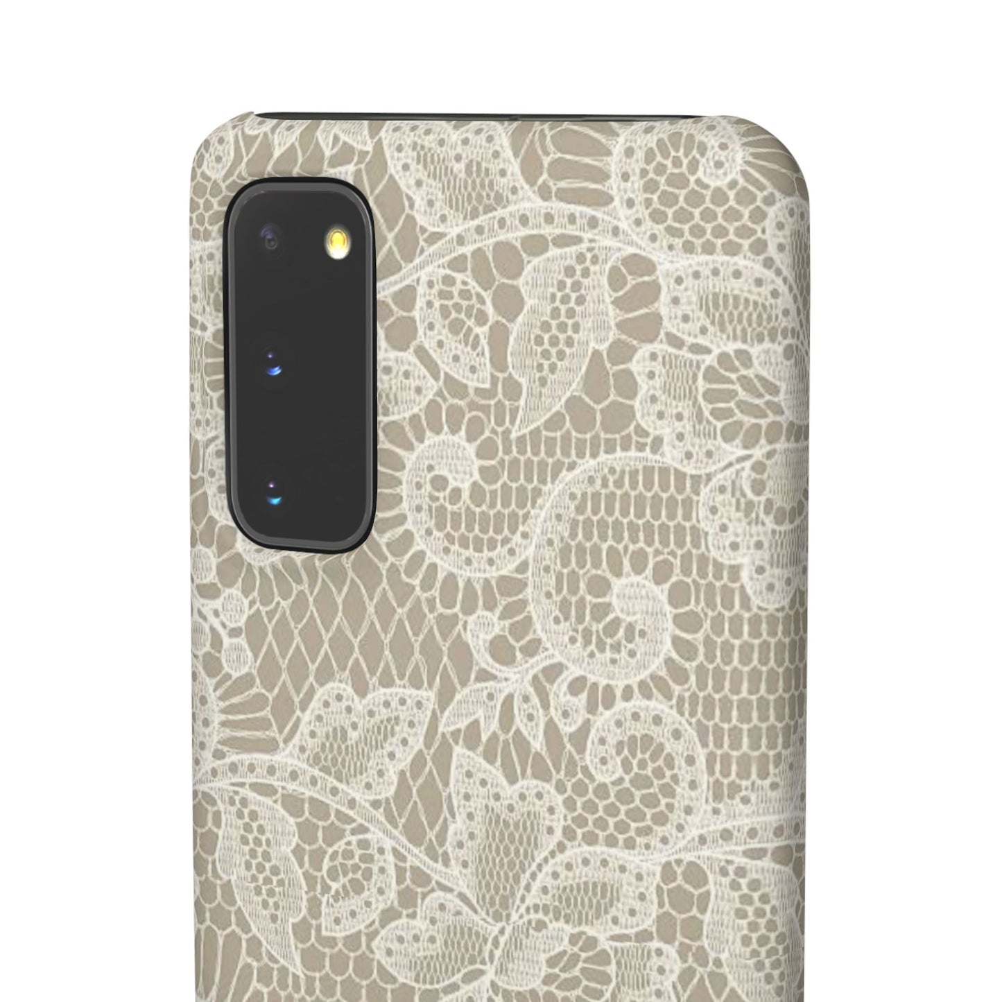 White Lace Phone Case