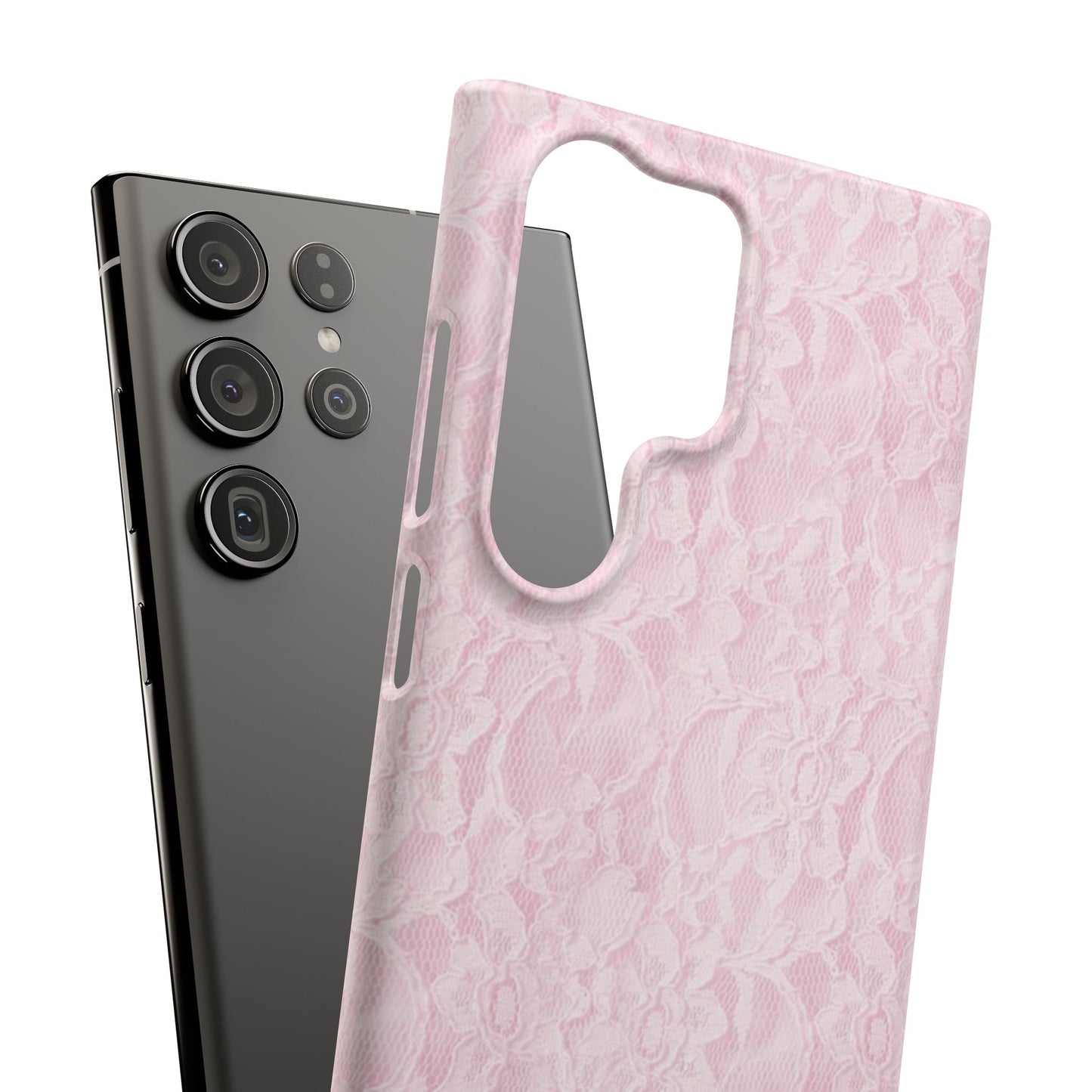 Pink Lace Phone Case