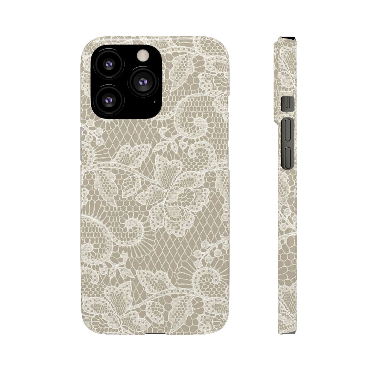 White Lace Phone Case