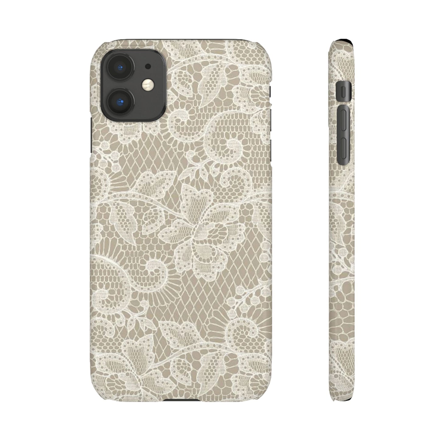 White Lace Phone Case