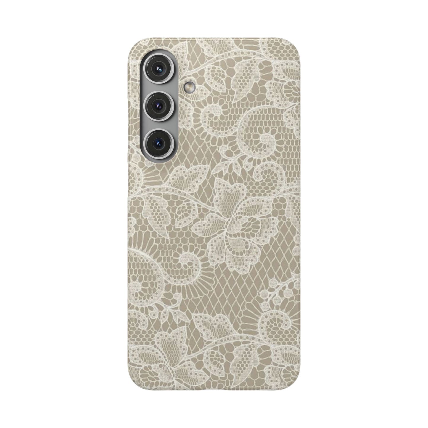 White Lace Phone Case