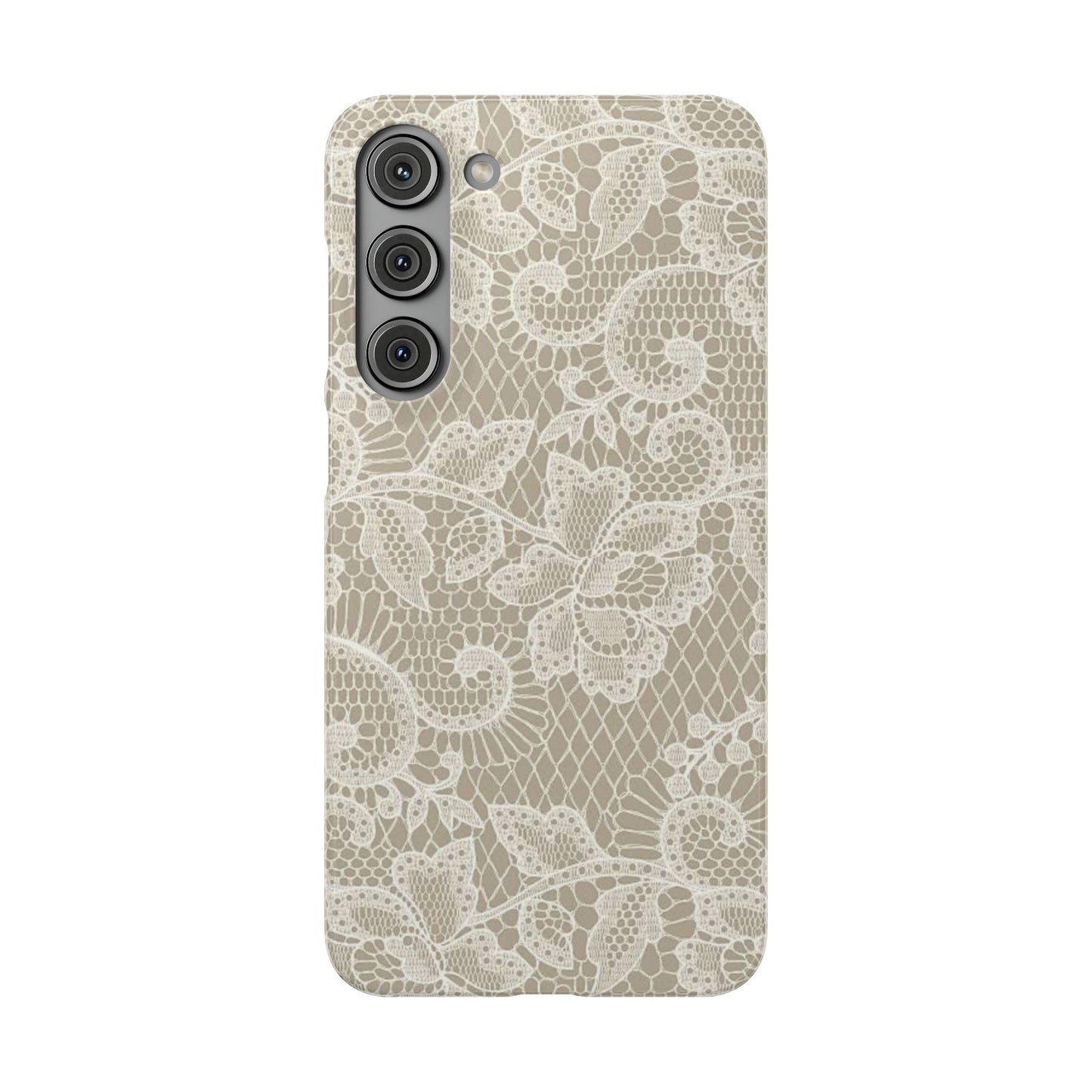 White Lace Phone Case
