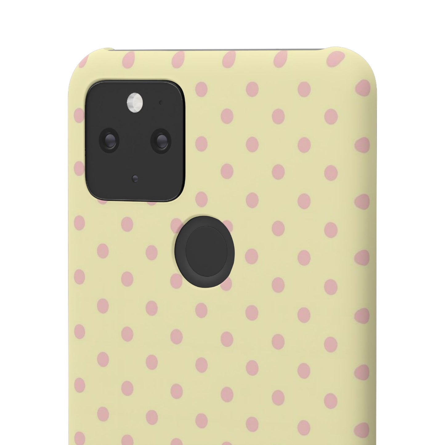 Yellow-Pink Polka Dot Phone Case