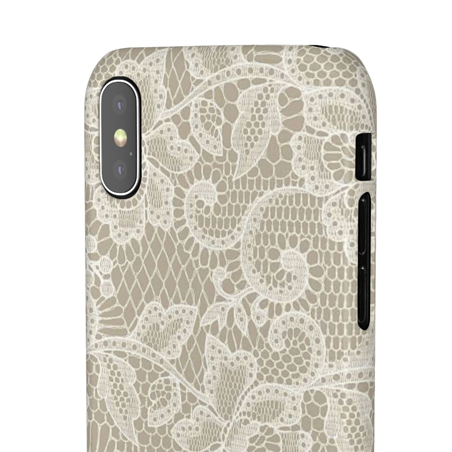 White Lace Phone Case