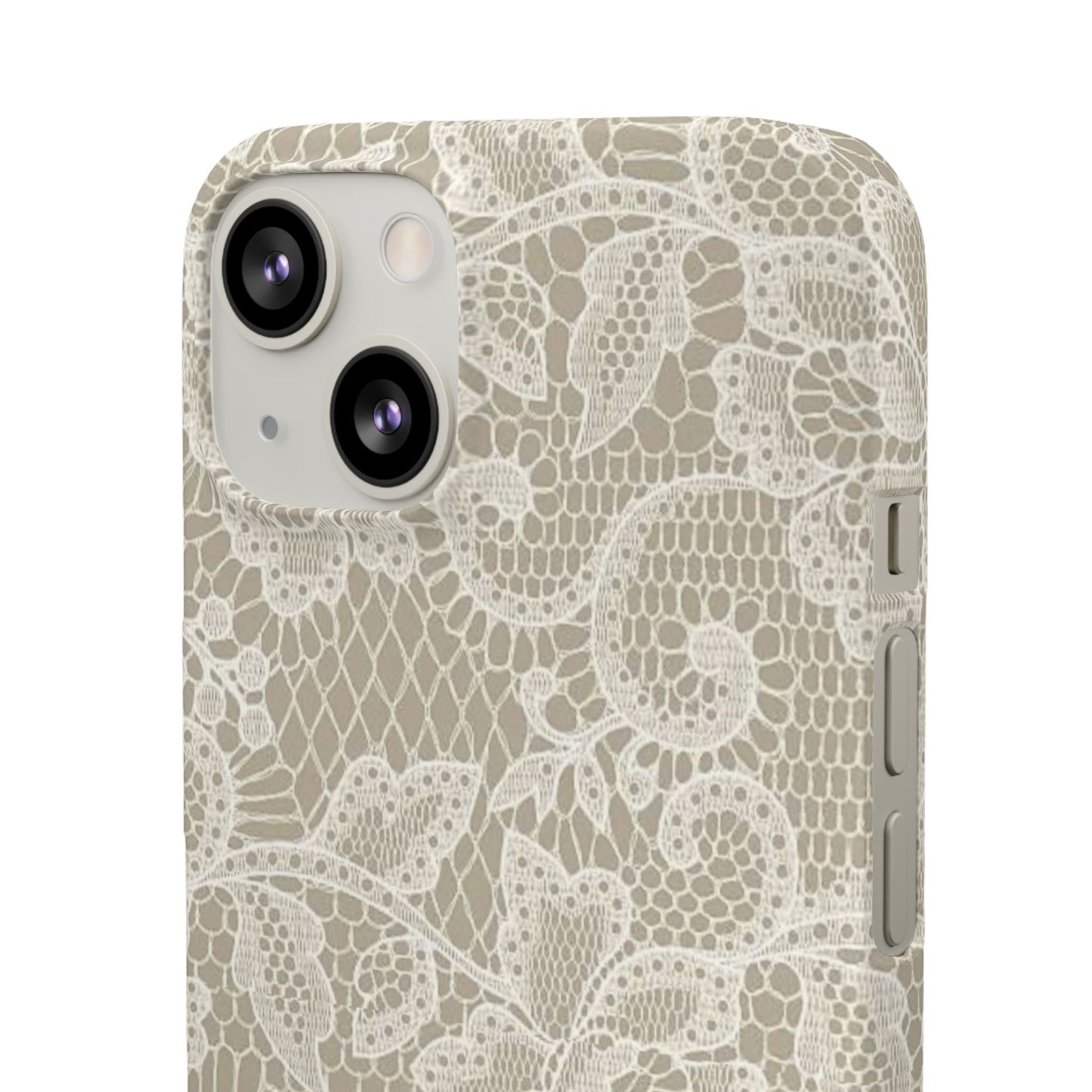White Lace Phone Case