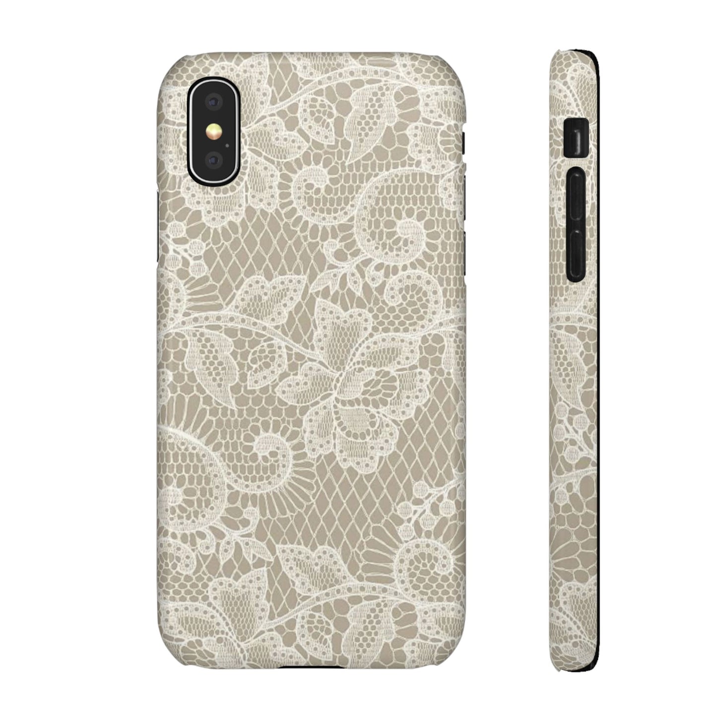 White Lace Phone Case