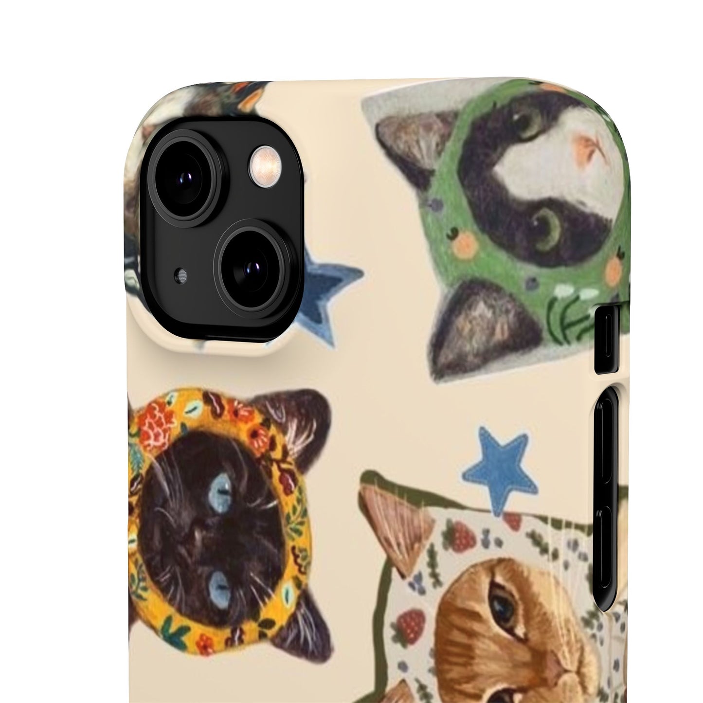 ‘Peeking Cats’ Phone Case