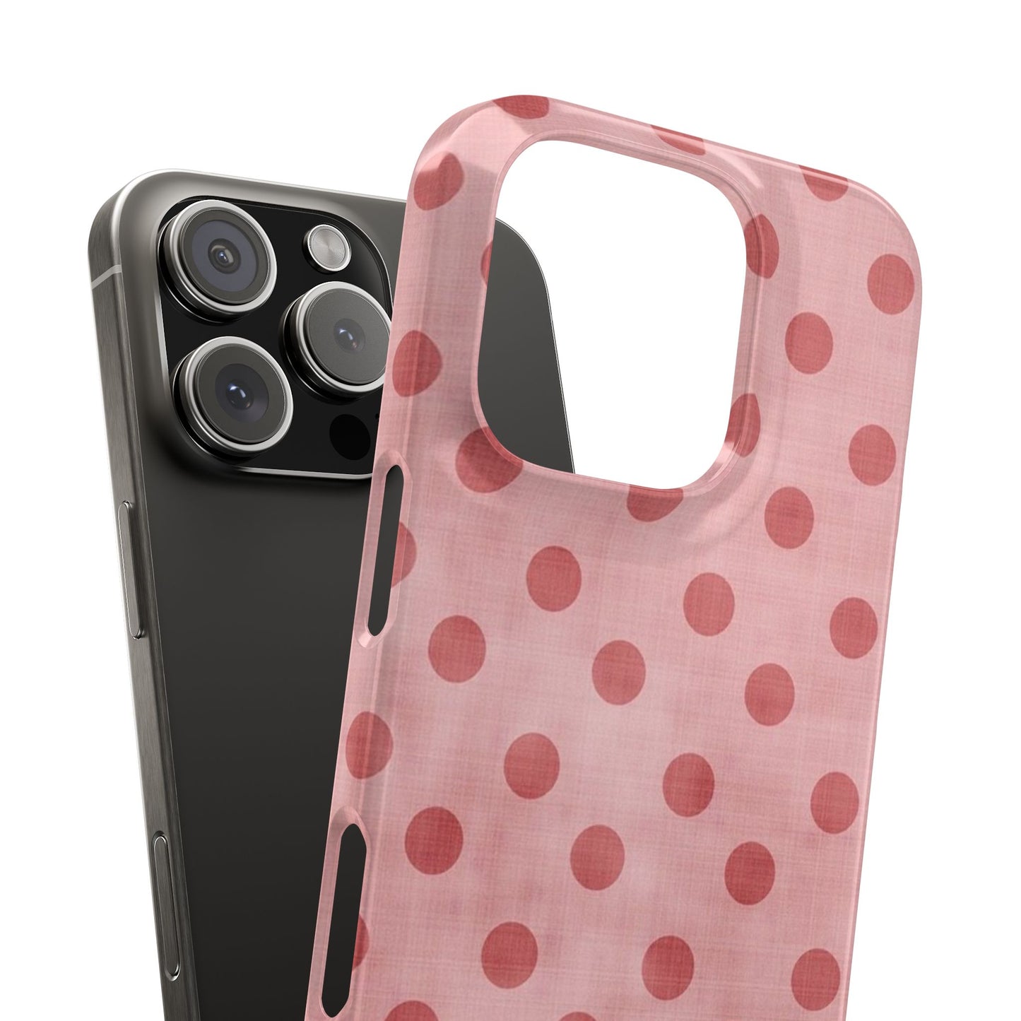 Pink Polka Dot Case